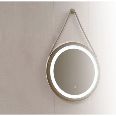 Inter ceramic ОГЛЕДАЛО С led ОСВЕТЛЕНИЕ icl1398g Ф60 КРЪГ ЗЛАТО (icl1398g)