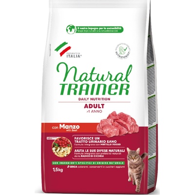 Natural Trainer Adult s hovädzím 2 x 9 kg