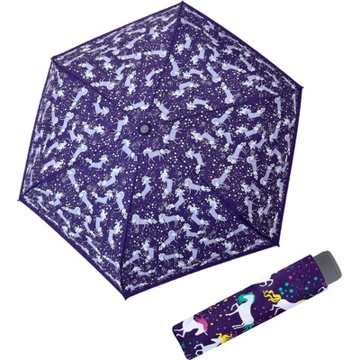 Doppler Kids Mini light Unicorn dětský skládací deštník