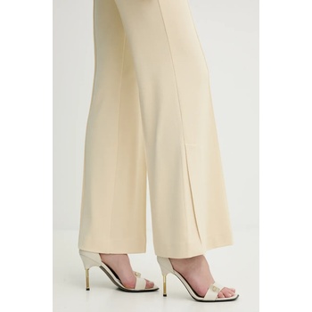 Day Birger et Mikkelsen Панталон Day Birger et Mikkelsen Wagner в бежово с разкроени краища, с висока талия DAY65243772 (DAY65243772)