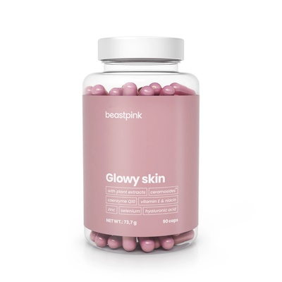 GymBeam BeastPink Glowy Skin 90 капс