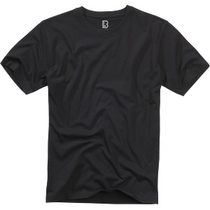 Brandit Мъжка изчистена тениска в черен цвят BranditMODEL513 SALE - , размер L