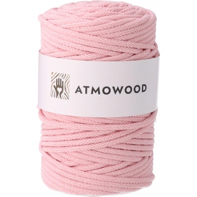 ČistéDřevo Atmowood příze 5 mm - pudrově růžová