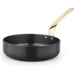 Horecano Алуминиево мини тиганче ЧЕРНО 13.50cm x3.50cm-SG-77711(A) (0184161)