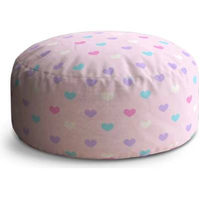 Sablio Taburet Circle Srdce vedle srdce: 38x48 cm