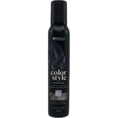 Indola Color Style Mousse semi-permanentná barva Pearl Grey 200 ml