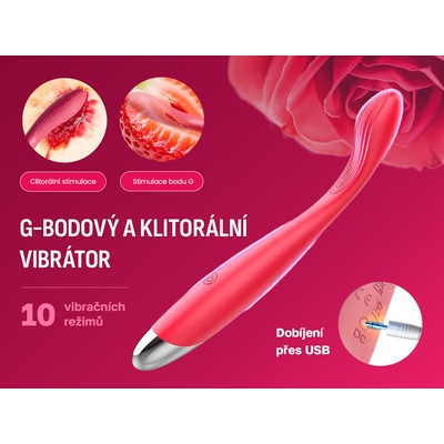 Kvigo Klitorální a G bodový vibrátor