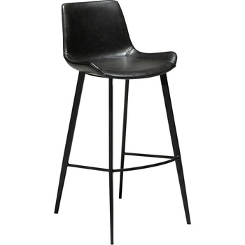 DAN-FORM Denmark Черен бар стол от изкуствена кожа DAN-FORM Дания , височина 101 cm Hype - DAN-FORM Denmark (200700760)