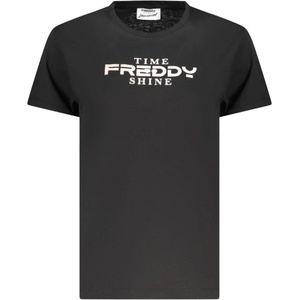 FREDDY Дамска тениска с къс ръкав freddy, Размер s, Цвят Черен (s26wcrt3_nen-)