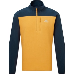 Mountain Equipment Мъжки поларен пуловер Mountain Equipment Micro Zip-T Fleece jumper - Mustard / Cosmos (005-7678-0413)