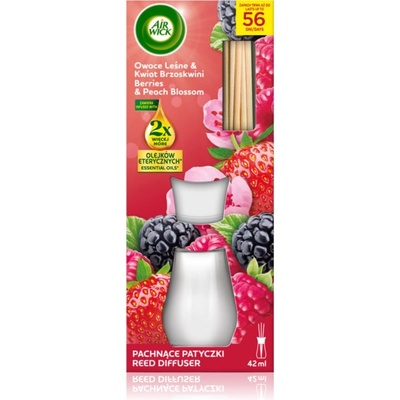 Air Wick Essential Oils Berries & Peach Blossom арома-дифузер 42ml