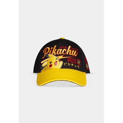 Pokémon Men's Adjustable Cap Pikachu Black