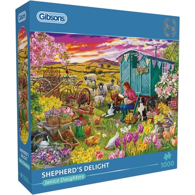 Gibsons Пъзел Gibsons от 1000 части - Радостта на овчаря (G6442)