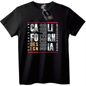 NOONEBRAND Тениска California Превъзходен САЩ - L, White