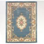 Flair Rugs Син вълнен килим , 75 x 150 cm Aubusson - Flair Rugs (503119310706)