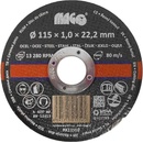 Magg Řezný kotouč 115 x 1,0 x 22,2 mm RK11510