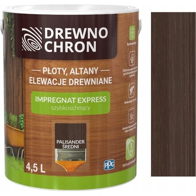 Drewnochron Impregnát Express Palisandr střední 4,5L