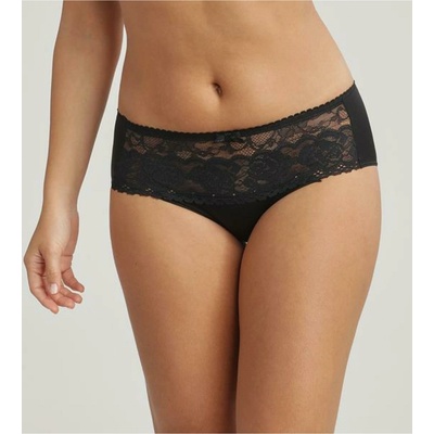 Playtex RCS FLOWER ELEGANCE MIDI BRIEF - Дамски дантелени бикини - черно Playtex | Cheren | ЖЕНИ | S