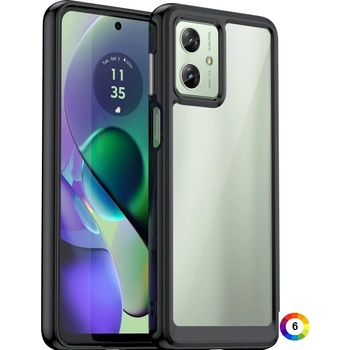 Image 1 of Motorola Moto G54 5G Силиконов Калъф Transparent TPU и Протектор