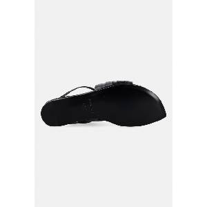 Giorgio Armani джапанки дамски от кожа (EW004458.AF21971.UC001)