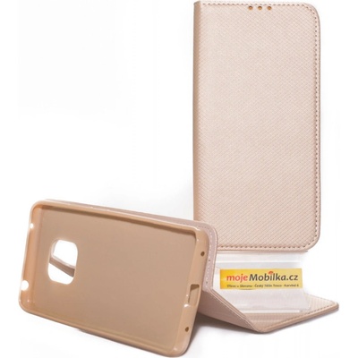 Púzdro Smart Case Book Huawei Mate 20 Zlaté