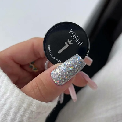 Yoshi Princess gel silver 1 5g