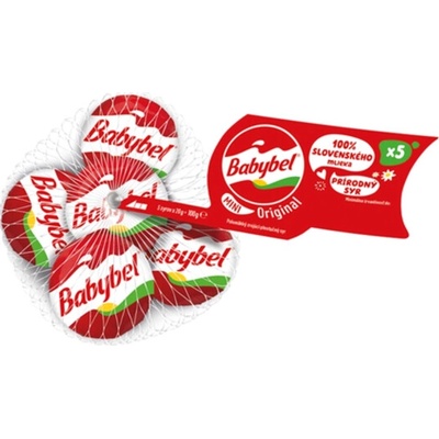 Babybel mini originál 5 x 20 g