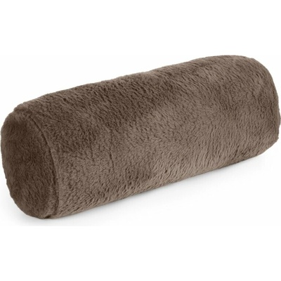 Takoy Polštář válec 15x45 cm béžový z měkké kožešinové látky NINA-HF-476515 | 15 x 45 cm