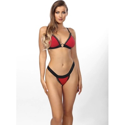 Anais Секси Комплект Komplet-Christine-CzerwonyV-54618-Czerwony - Син, размер S/M