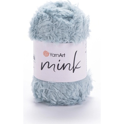 Yarn Art příze Mink 348 světlá šedozelená