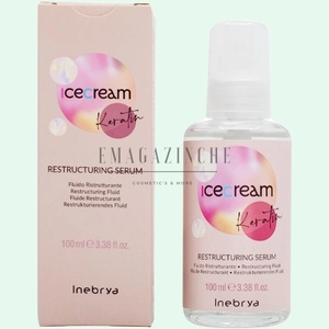 Inebrya Реструктуриращ флуид с кератин 100 мл. Ice Cream Keratin Restructing Serum (0226317)