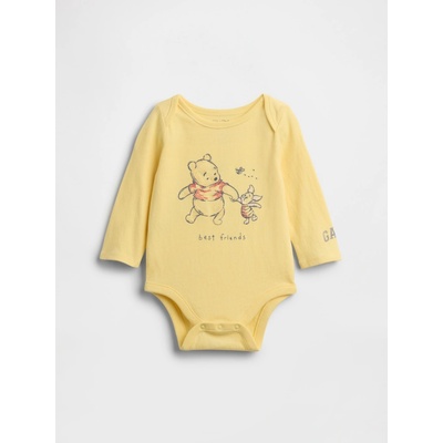 GAP Baby body Gap × Macko Pú Žltá