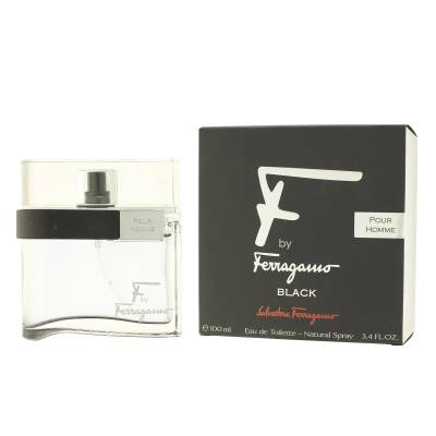 F by Ferragamo Black Eau de Toilette за мъже 100 ml