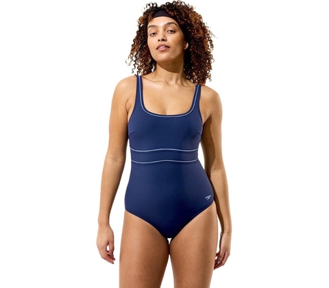 Speedo Contour Eclipse Solid Peacoat Moonlight Lavender