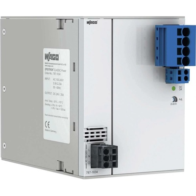 sieťový zdroj na montážnu lištu (DIN lištu) WAGO Kontakttechnik GmbH 28.5 V/DC 20 A 570 W 1 x