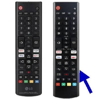 LG 43UR78003 náhradní dálkový ovladač