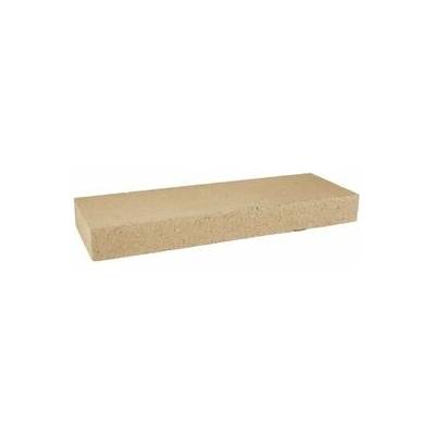 Betonová plotová stříška KB ps-20 Rovná 600 Pastello