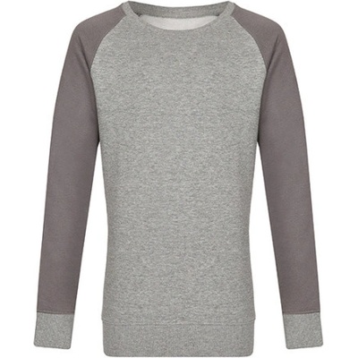 Miners mate pánska mikina MY510 Heather Grey