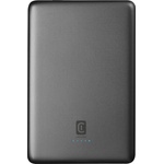 Cellularline Портативна безжична батерия Cellularline - Line Magslim, 10000 mAh, черна (PBMAGSLIM10000WIRD)