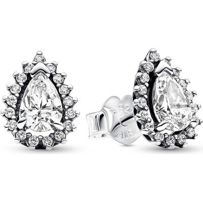 Pandora Trblietavé strieborné náušnice Kvapky Timeless 292834C01