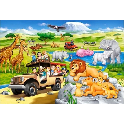 Castorland Safari Adventure 40 dielov