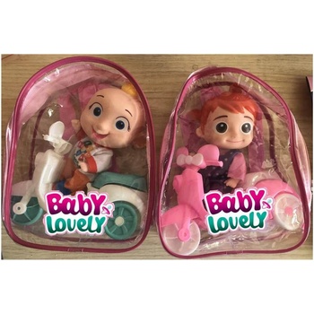 КУКЛА СЪС СКУТЕР В РАНИЦА