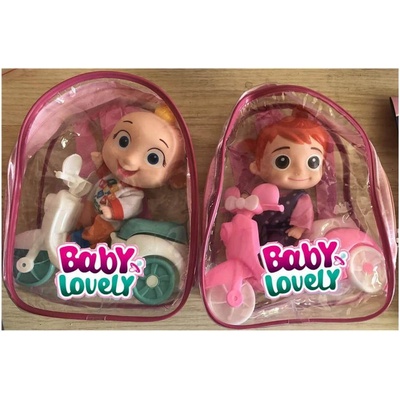 КУКЛА СЪС СКУТЕР В РАНИЦА