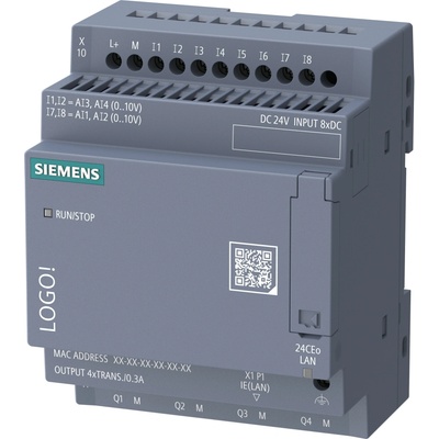PLC LOGO! 24 CEo (6ED1052-2CC08-0BA3) Siemens