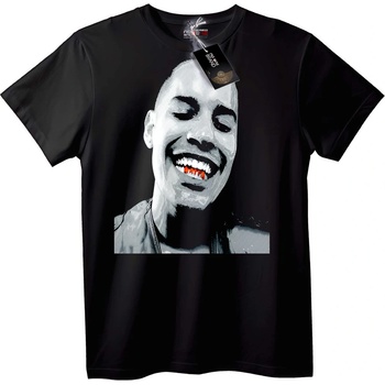 NOONEBRAND Тениска Вампирски зъби - 6XL, White
