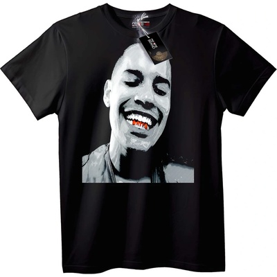 NOONEBRAND Тениска Вампирски зъби - 6XL, White