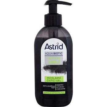 Astrid Aqua Biotic Active Charcoal Micellar Cleansing Gel 200 ml