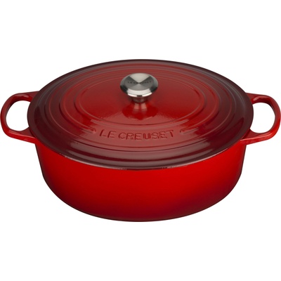 Le Creuset Тава за печене Signature овална 33 см черешова (21178330602430)