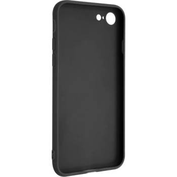FIXED Гумиран калъф за Apple iPhone 7/8/SE (2020), черен FIXST-100-BK (FIXST-100-BK)