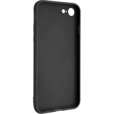 FIXED Гумиран калъф за Apple iPhone 7/8/SE (2020), черен FIXST-100-BK (FIXST-100-BK)
